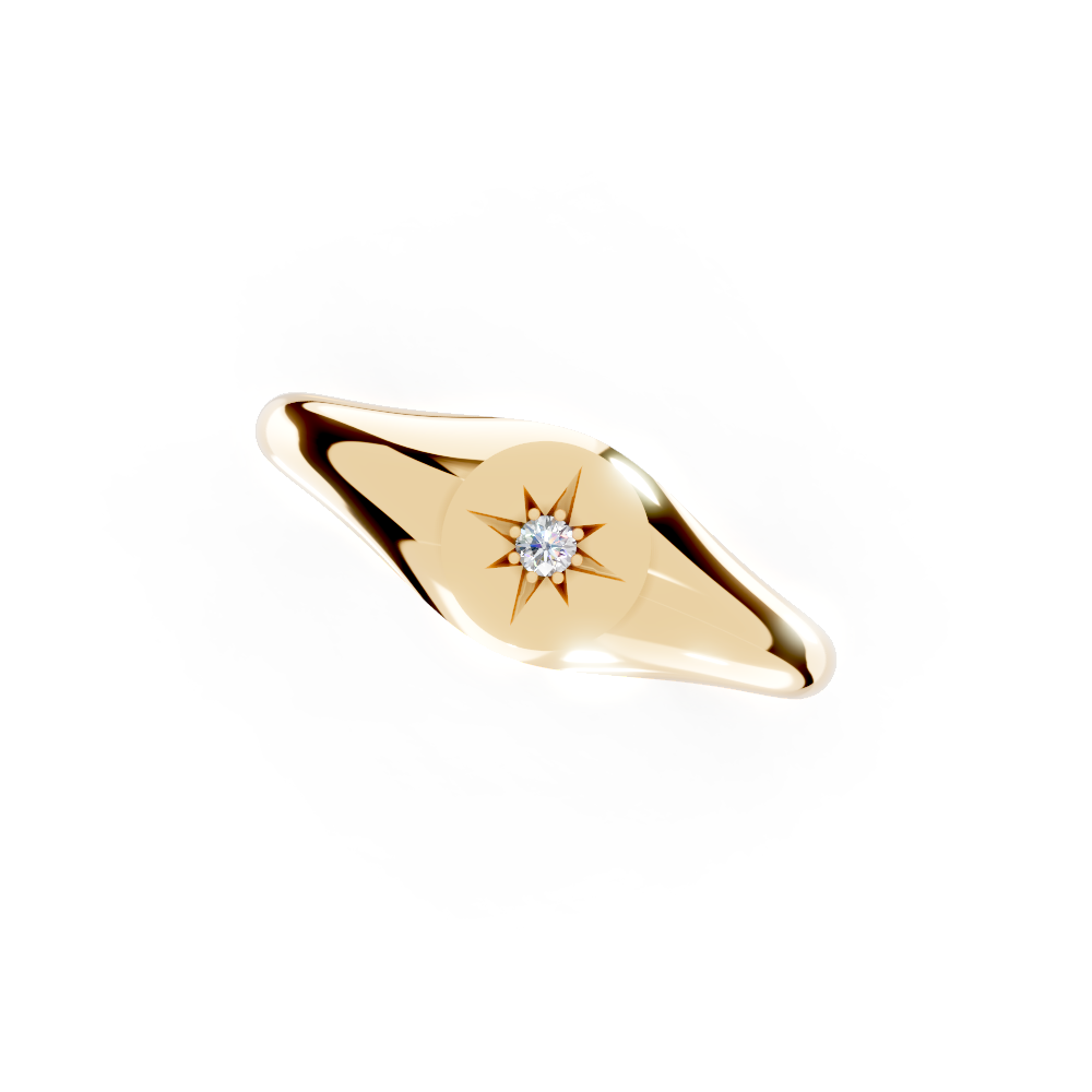 Twilight Crown (Yellow Gold, 18k, VVS/ EF)