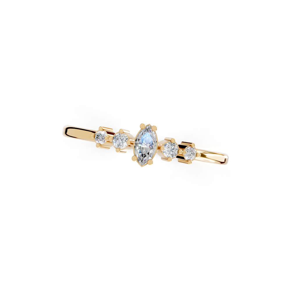 Velvet Embrace (Yellow Gold, 18k, VVS/ EF)