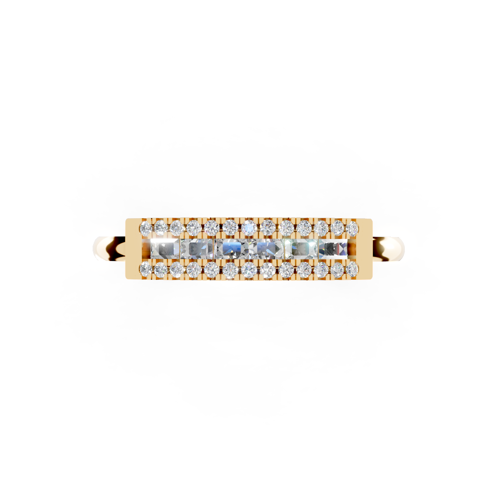 Velvet Frost (Yellow Gold, 18k, VVS/ EF)