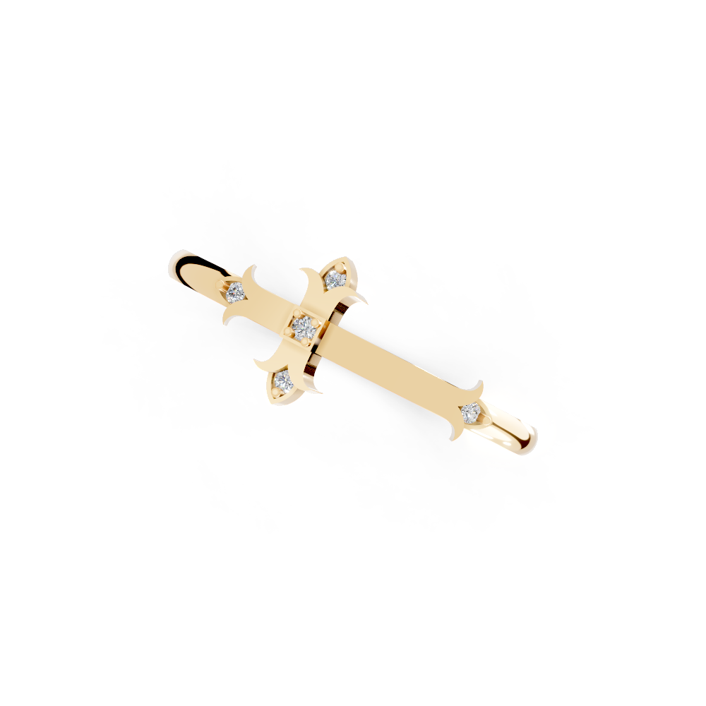 Velvet Laurel (Yellow Gold, 18k, VVS/ EF)