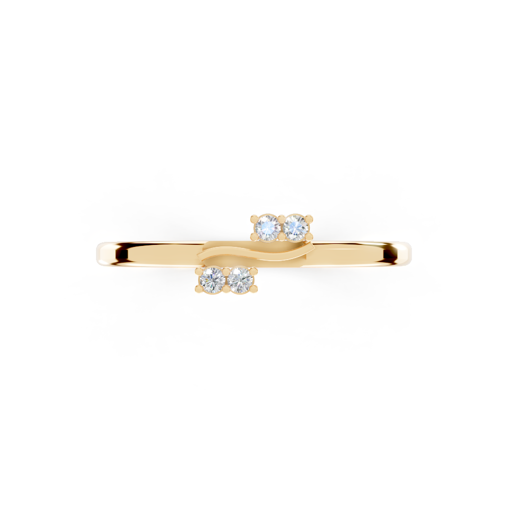 Velvet Trinity (Yellow Gold, 18k, VVS/ EF)