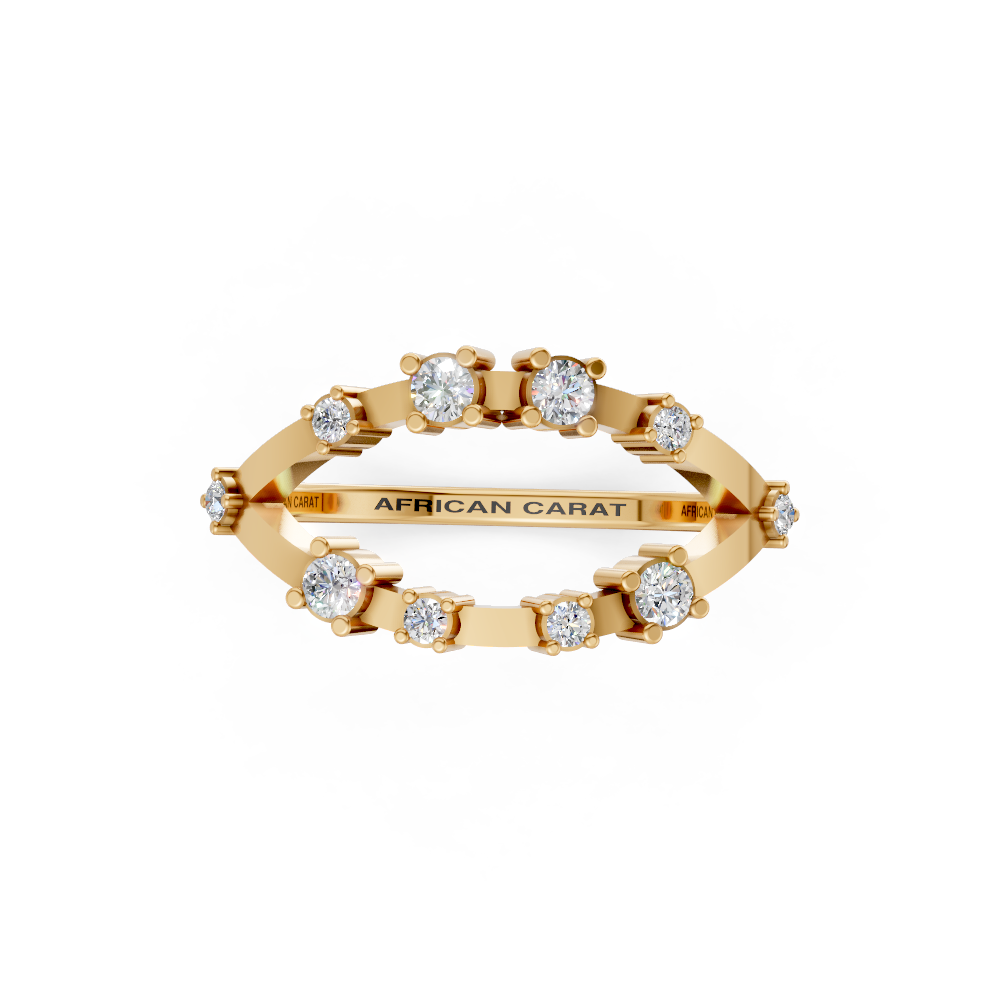 Vine of Dawn (Yellow Gold, 18k, VVS/ EF)