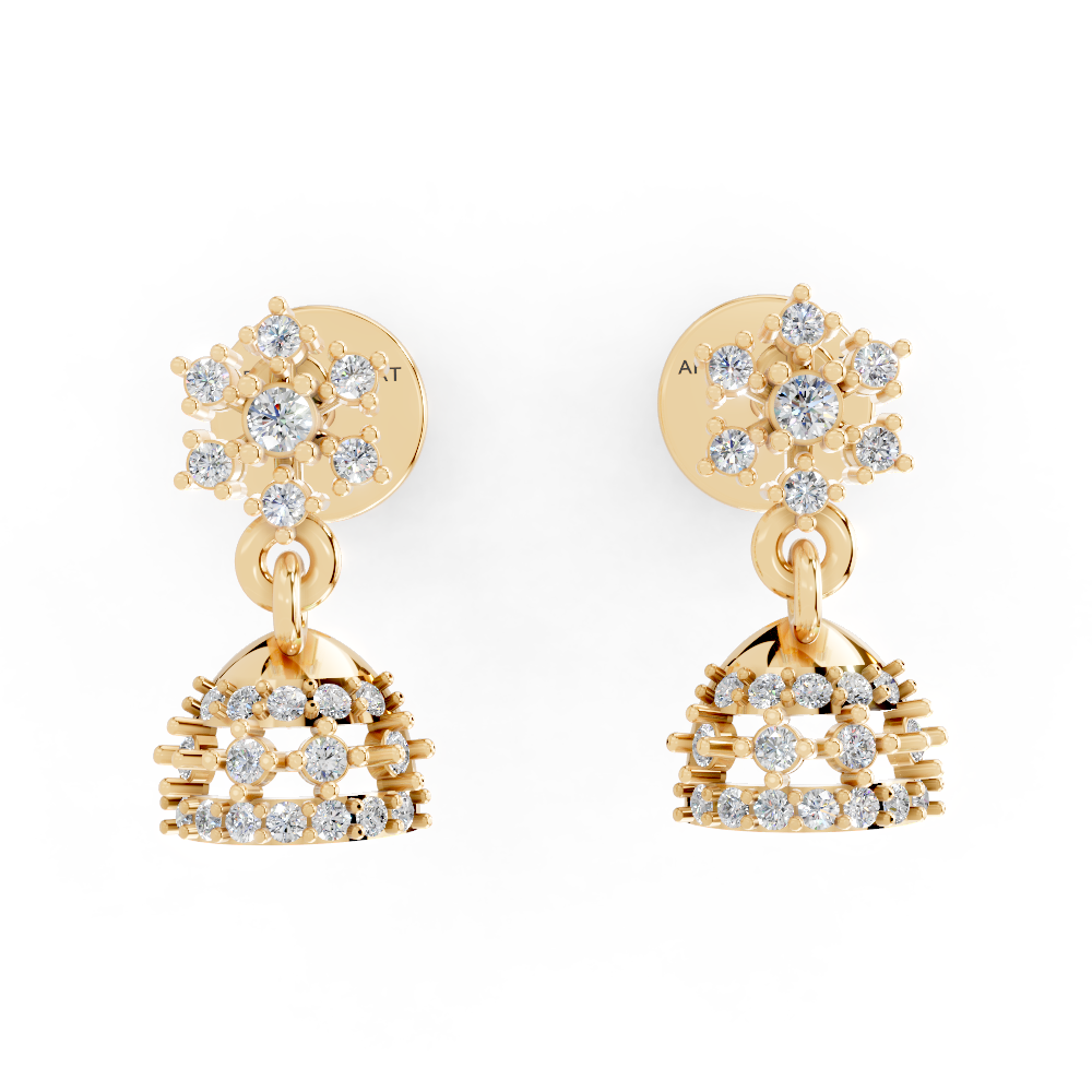 Aurora Bloom (Yellow Gold, 18k, VVS/ EF)