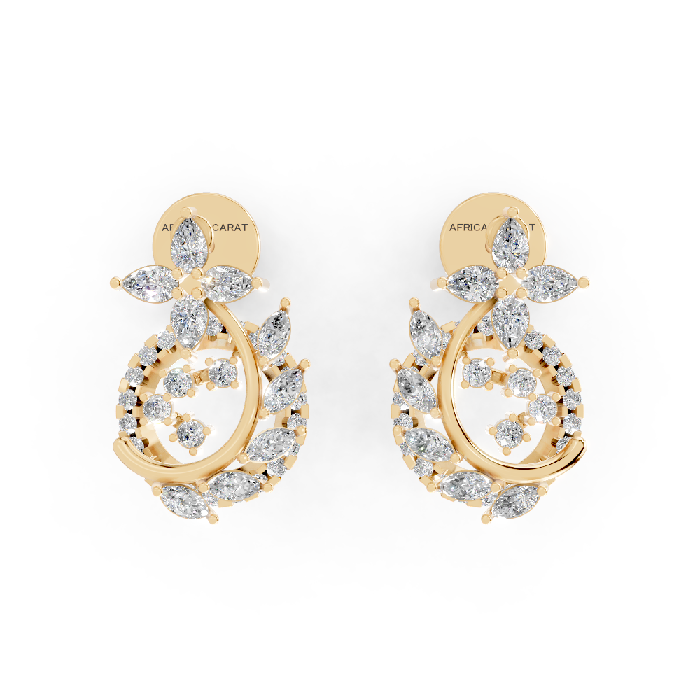 Dewdrop Delight (Yellow Gold, 18k, VVS/ EF)