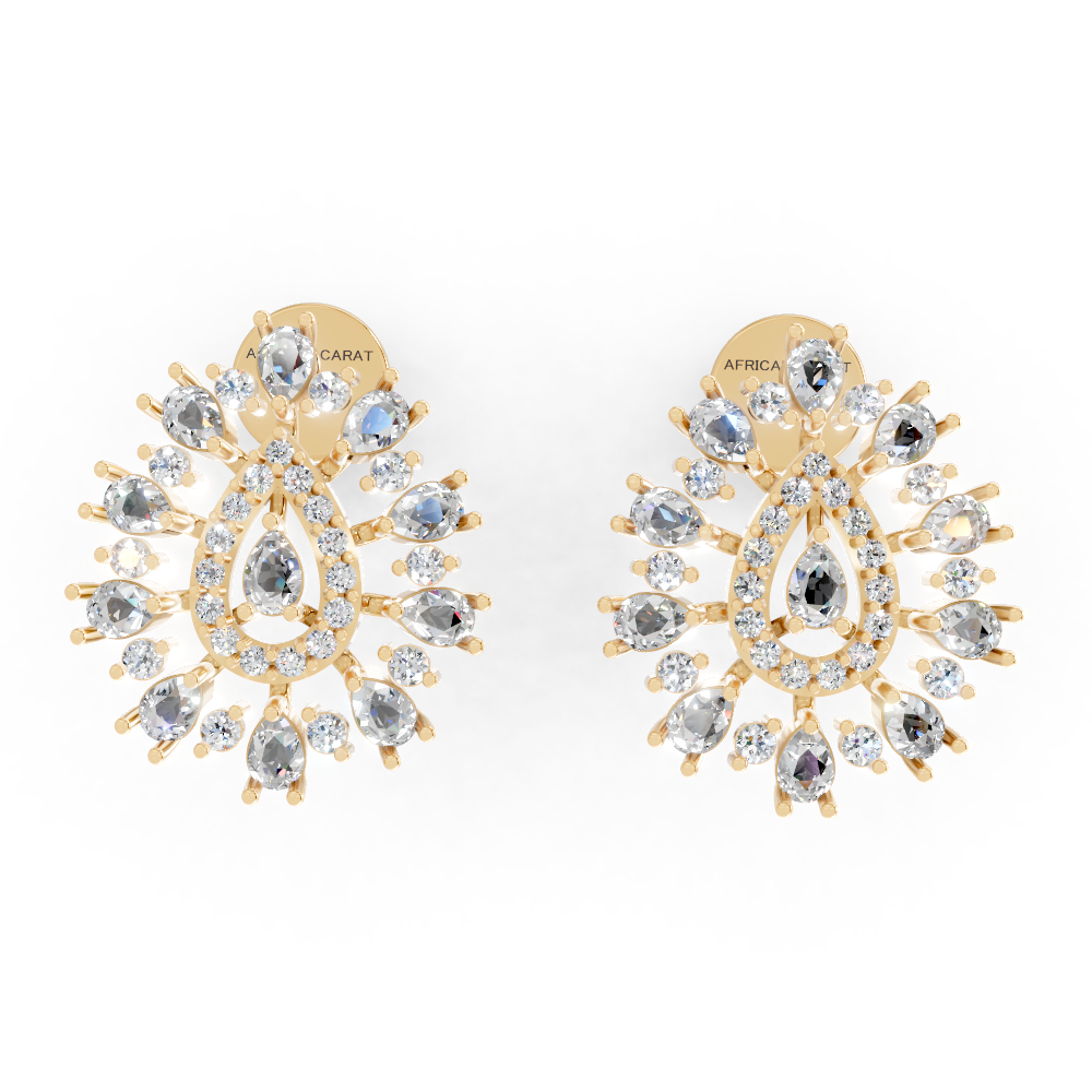 Dusk Halo (Yellow Gold, 18k, VVS/ EF)