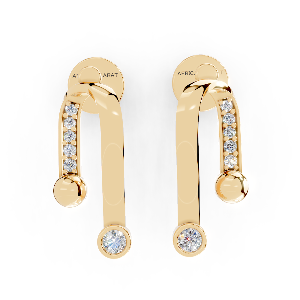Eden Gleam (Yellow Gold, 18k, VVS/ EF)