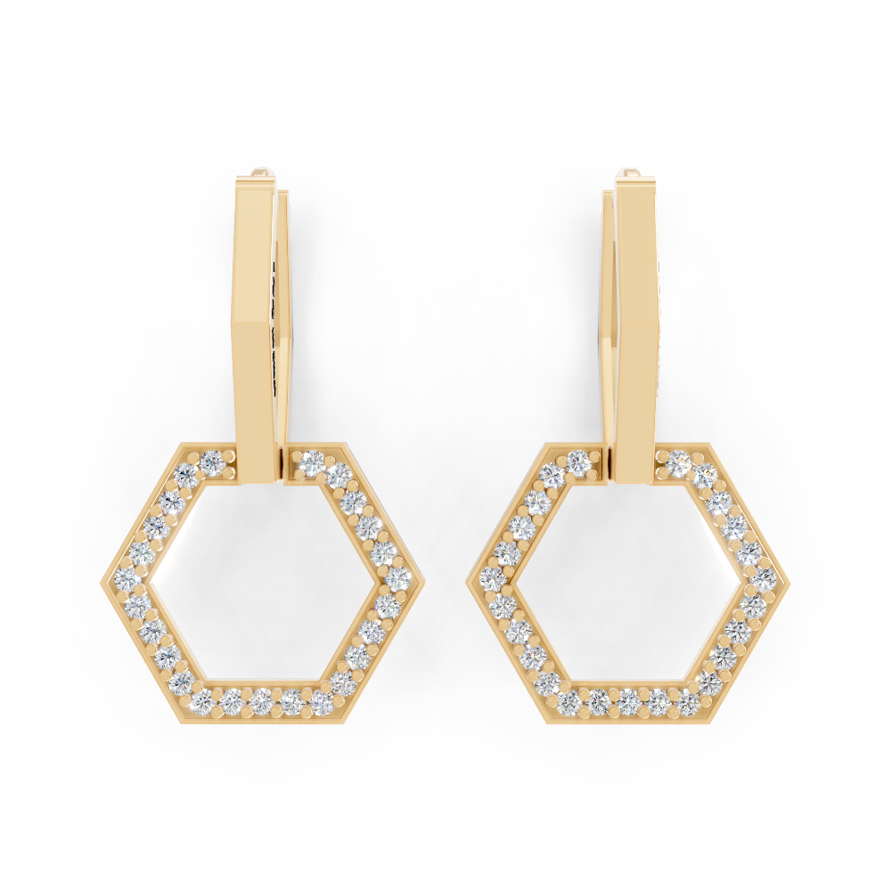 Frosted Mirage (Yellow Gold, 18k, VVS/ EF)