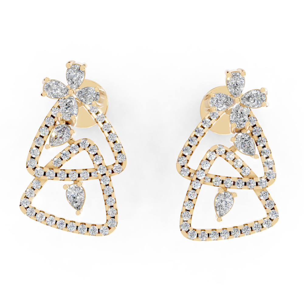 Halo Symphony (Yellow Gold, 18k, VVS/ EF)