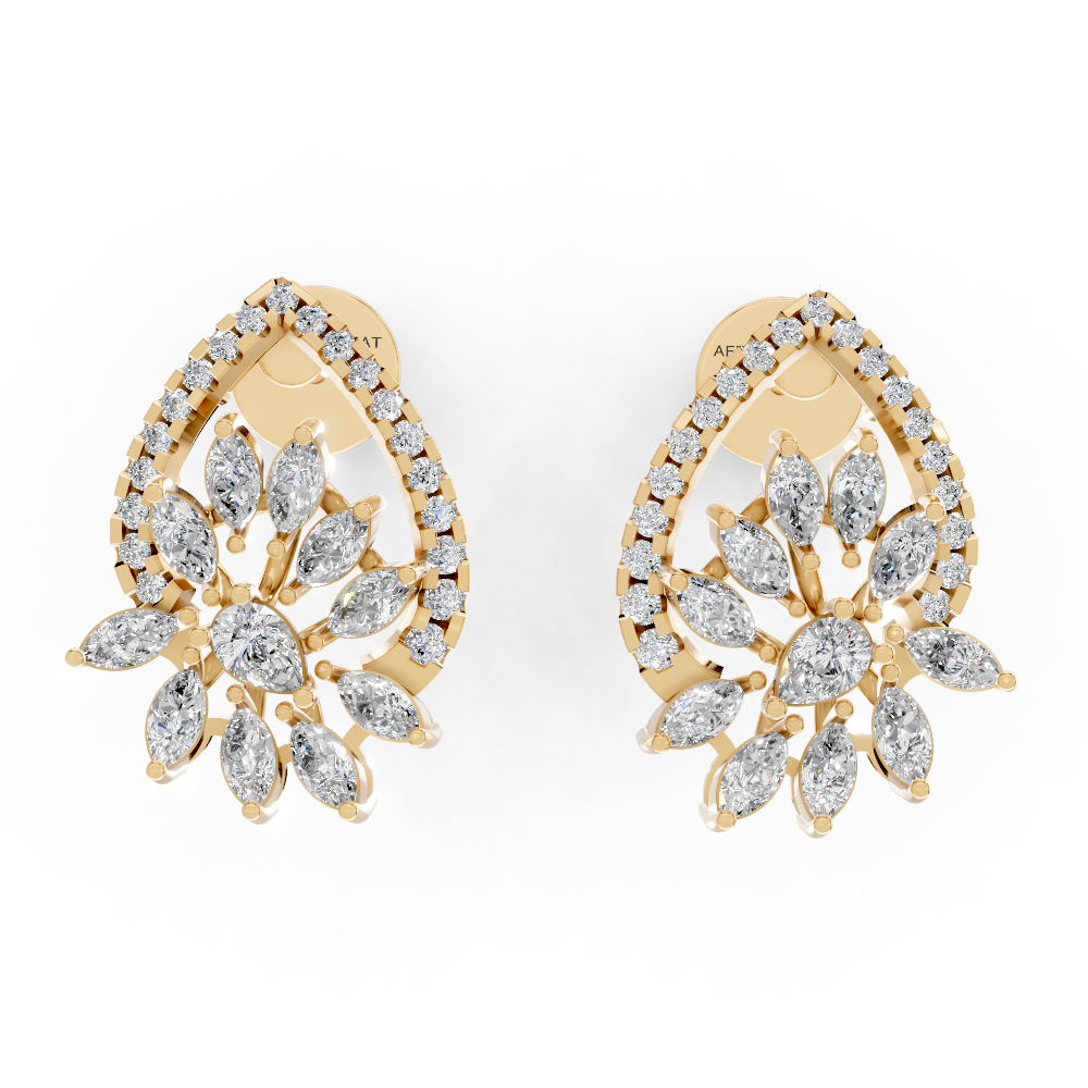 Moonmist Drops (Yellow Gold, 18k, VVS/ EF)