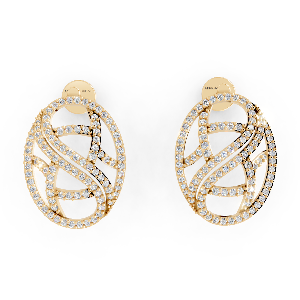 Moonveil Bloom (Yellow Gold, 18k, VVS/ EF)