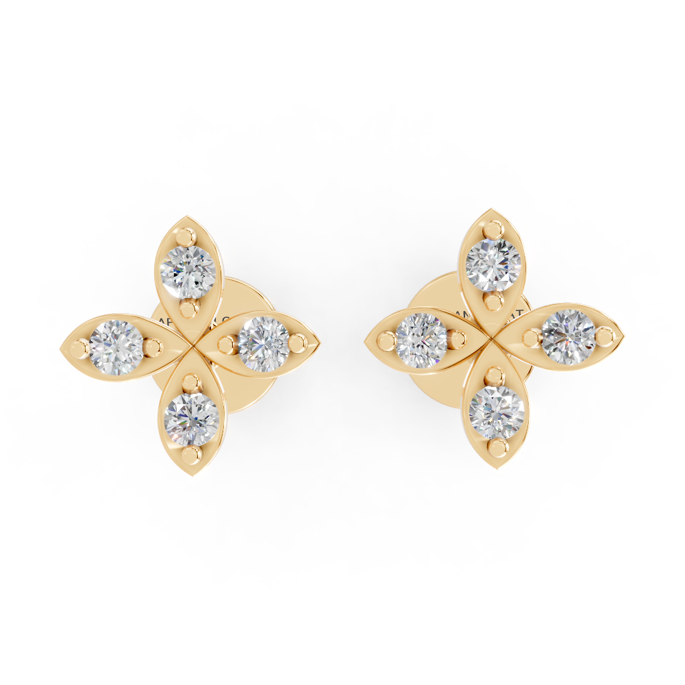 Nova Halo (Yellow Gold, 18k, VVS/ EF)