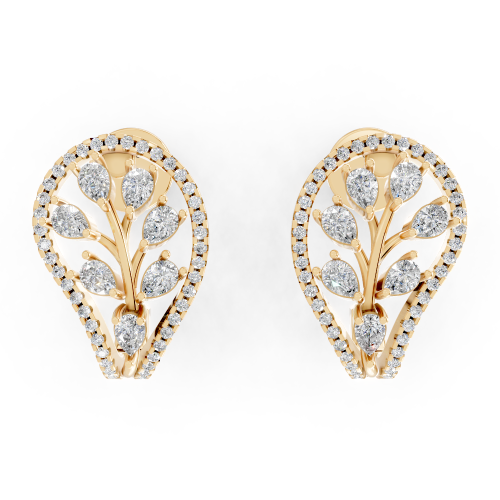 Pristine Bloom (Yellow Gold, 18k, VVS/ EF)