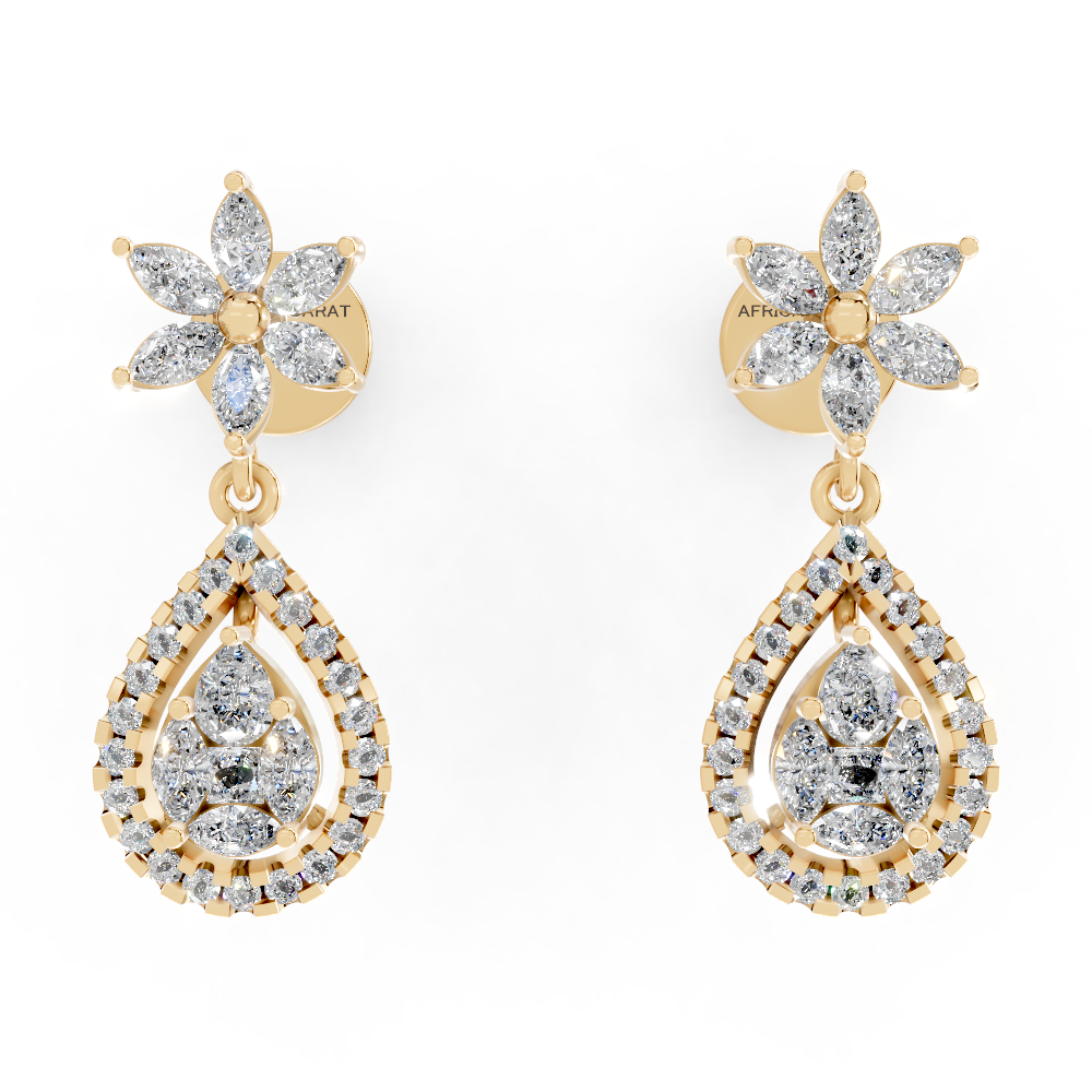 Shimmer Arc (Yellow Gold, 18k, VVS/ EF)