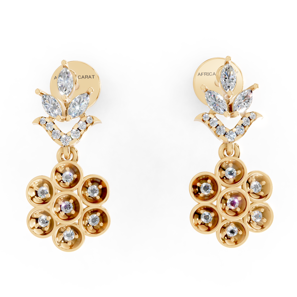 Starfall Crown (Yellow Gold, 18k, VVS/ EF)
