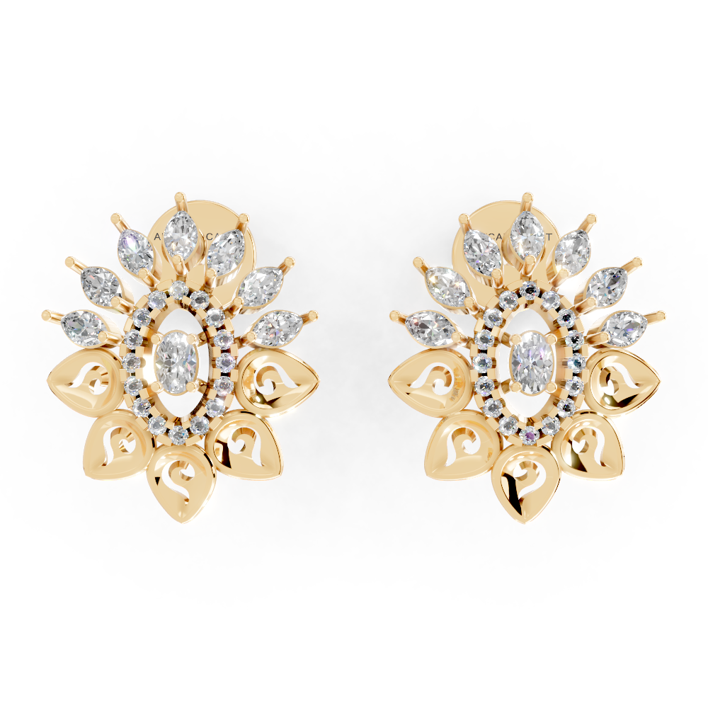 Whisper Bloom (Yellow Gold, 18k, VVS/ EF)