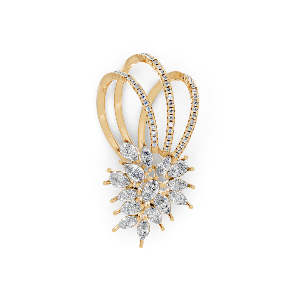 Celest Loop (Yellow Gold, 18k, VVS/ EF)