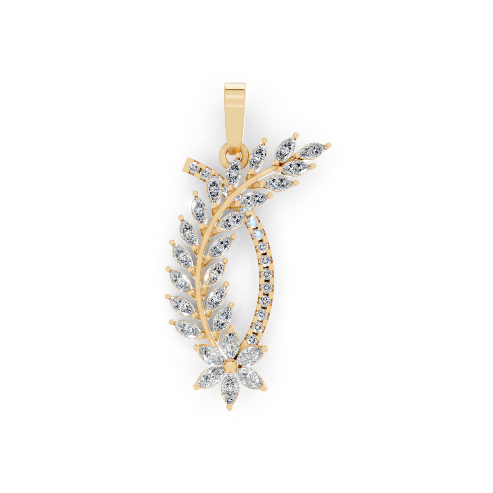 Dewdrop Halo (Yellow Gold, 18k, VVS/ EF)