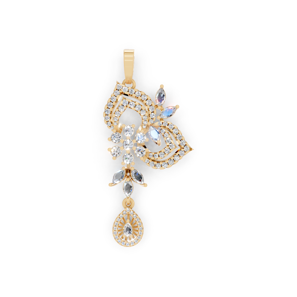 Dreamstone Embrace (Yellow Gold, 18k, VVS/ EF)