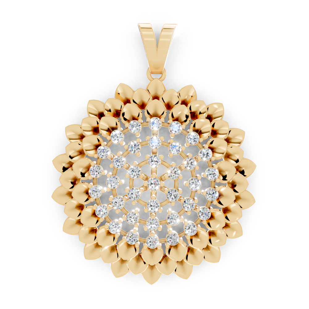 Frostlight Whisper (Yellow Gold, 18k, VVS/ EF)