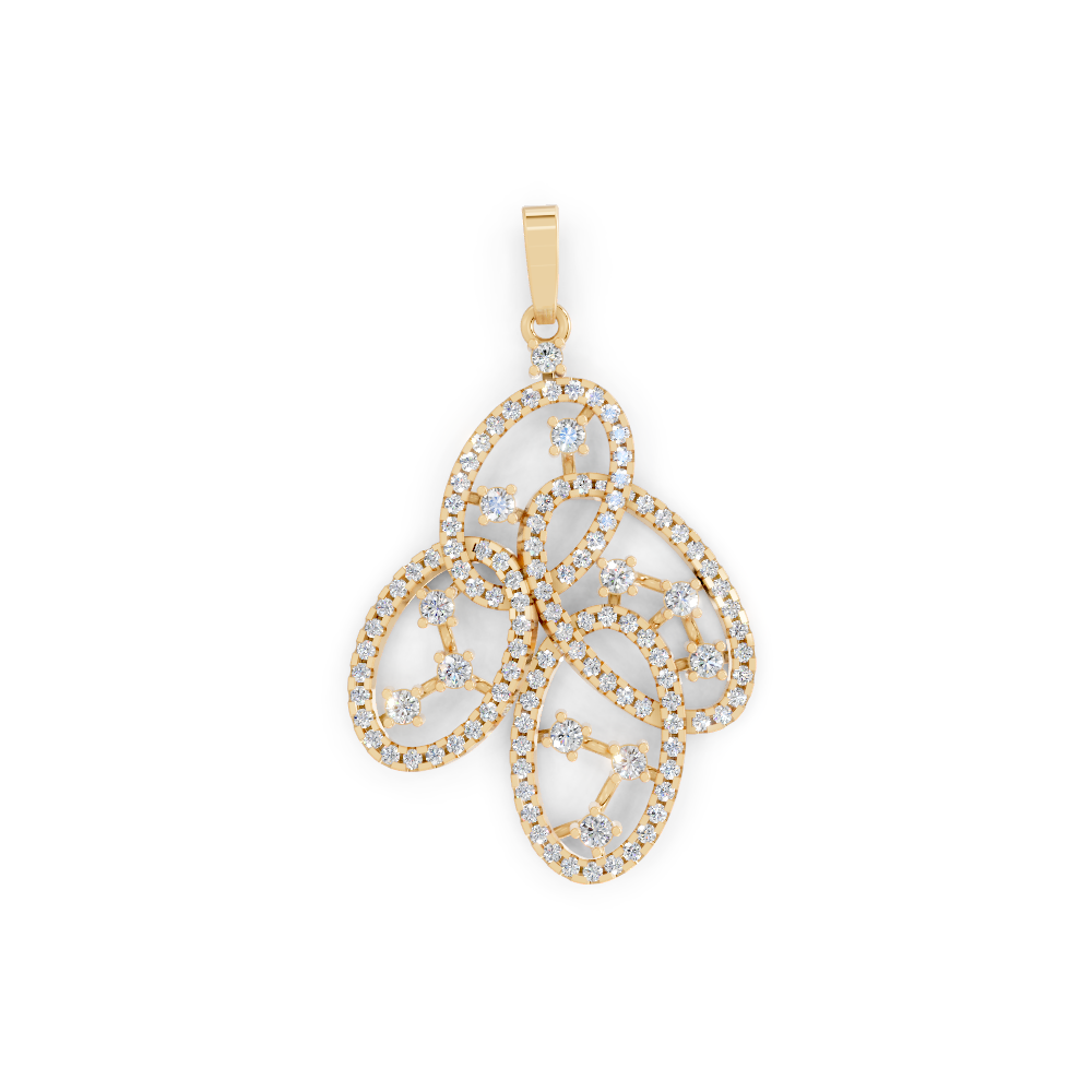 Moonveil Charm (Yellow Gold, 18k, VVS/ EF)