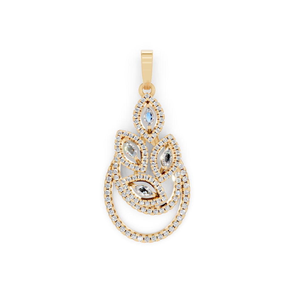 Starlight Bloom (Yellow Gold, 18k, VVS/ EF)