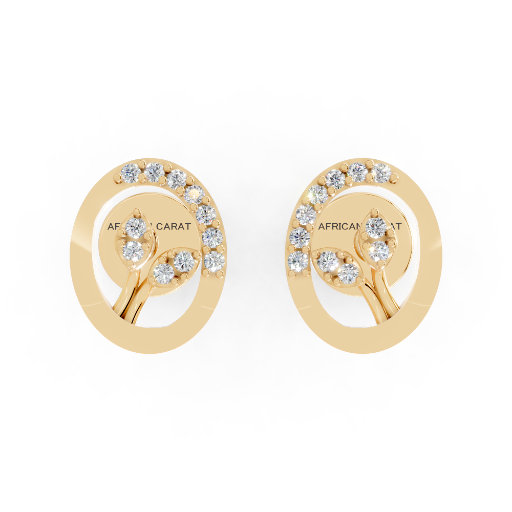 Celest Bloom (Yellow Gold, 18k, VVS/ EF)