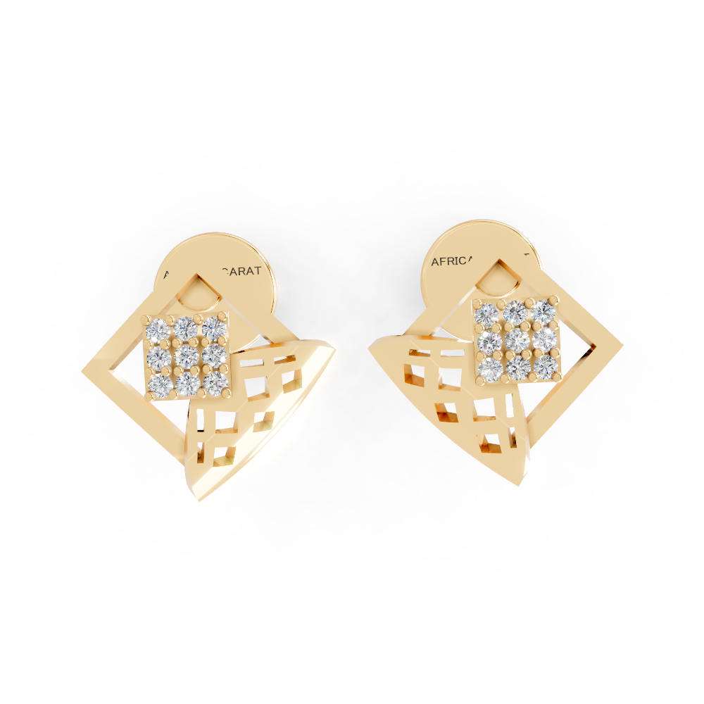 Dusk Blossom (Yellow Gold, 18k, VVS/ EF)