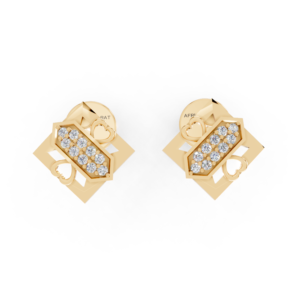 Twilight Blossom (Yellow Gold, 18k, VVS/ EF)