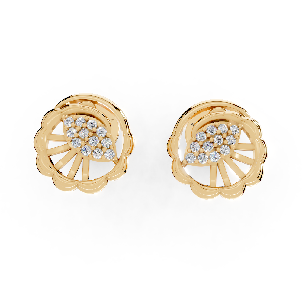 Pure Celestia (Yellow Gold, 18k, VVS/ EF)