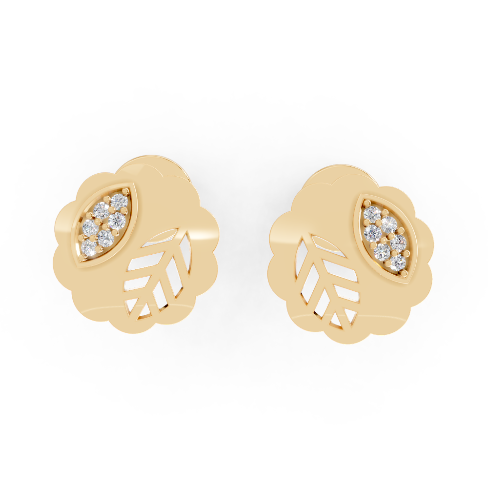 Shimmer Veil (Yellow Gold, 18k, VVS/ EF)