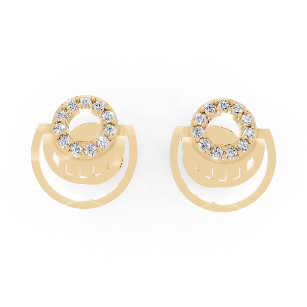 Starlit Bloom (Yellow Gold, 18k, VVS/ EF)
