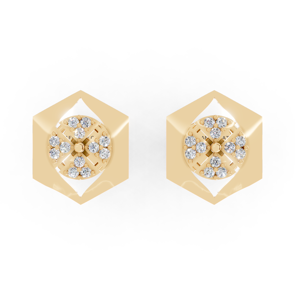Velvet Ray (Yellow Gold, 18k, VVS/ EF)