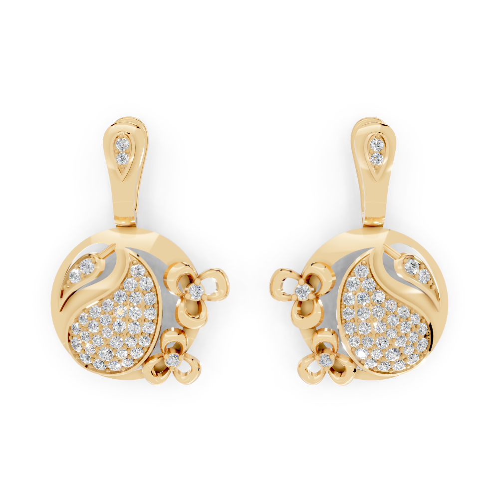Diamond Halo (Yellow Gold, 18k, VVS/ EF)