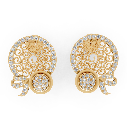 Luminous Veil (Yellow Gold, 18k, VVS/ EF)